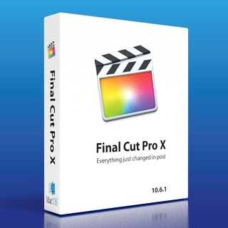 สินค้า Final Cut Pro 10.6.1 (macOS) โปรแกรม ตัดต่อวิดีโอ