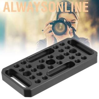 [READY STOCK] Aluminium Alloy Video Switching Cheese Expansion Plate Camera Easy for DSLR