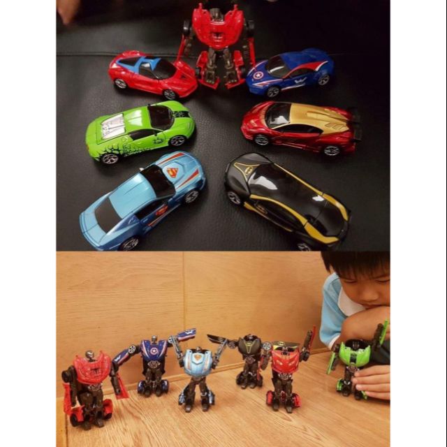 รถหุ่นยนต์แปลงร่าง-hero-transformer-car-set-6-คัน