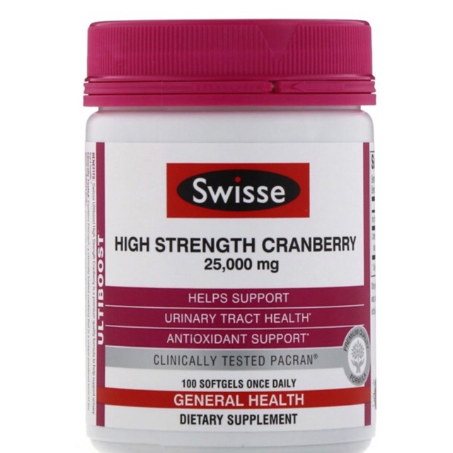 swisse-ultiboost-high-strength-cranberry-25-000-mg-100-softgel-กระปุกใหญ่