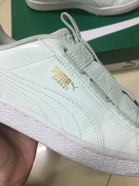 รองเท้าผ้าใบpuma-basketของแท้-ใส่ไป2ครั้ง-ไซส์38