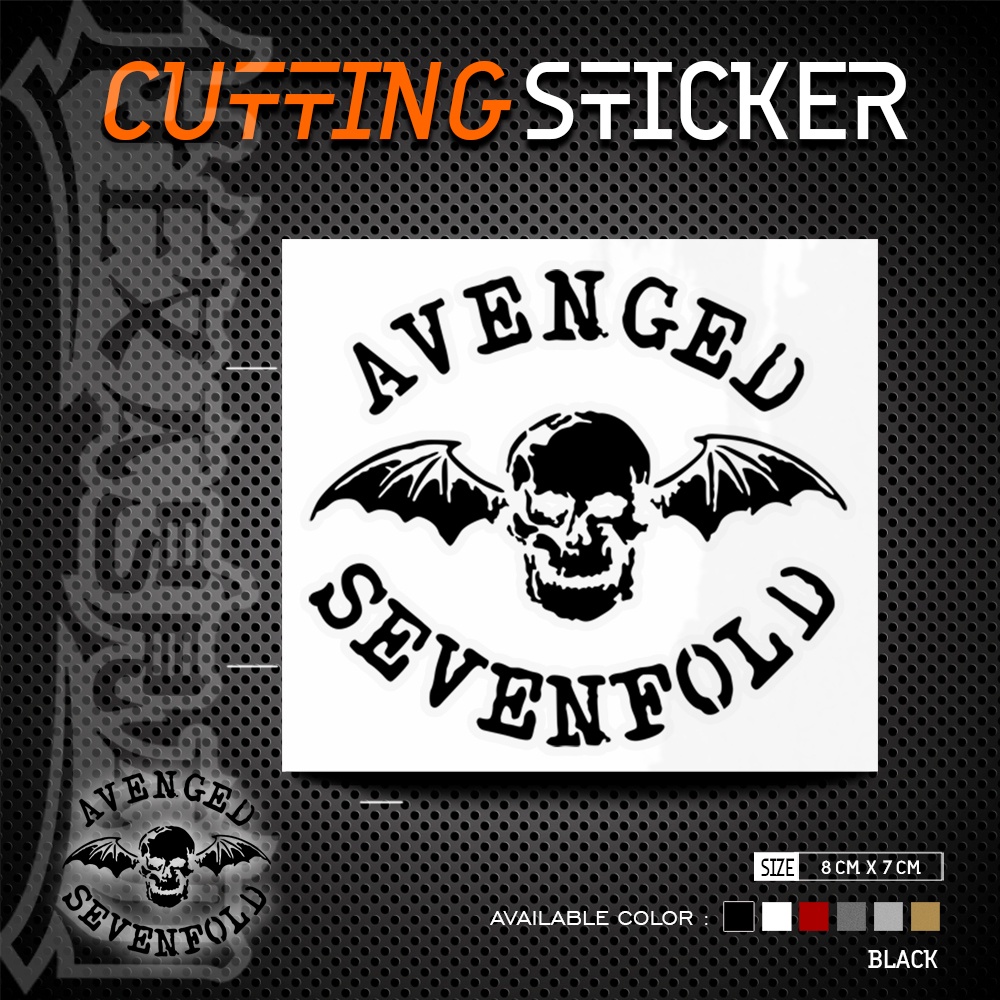 สติกเกอร์วง-avenged-sevenfold-สําหรับตกแต่ง-สติกเกอร์วงดนตรี-avenged-sevenfold