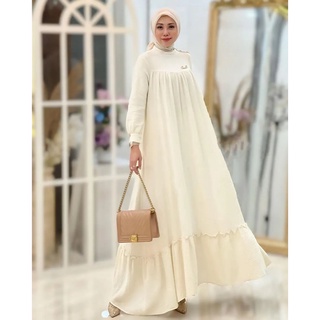 Audry Dress BC CRINKLE Material Get Gamis (ไม่รวม HIJAB) ชุดเดรส สไตล์โมเดิร์น สําหรับผู้หญิงมุสลิม 2022