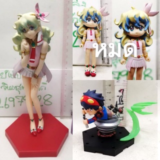 (แท้/มือสองไม่มีฐาน) Gurren - lagann Movie Edition EX Figure Nia GAINAX,Tengen Toppa Gurren Lagann Mini Figure Simon off