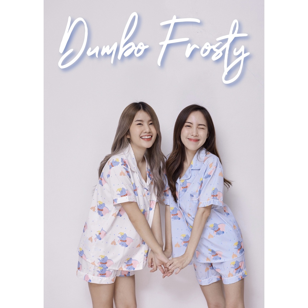 ภาพหน้าปกสินค้าพร้อมส่ง ️ชุดนอน 1st collection Dumbo Frosty มี 2 สี