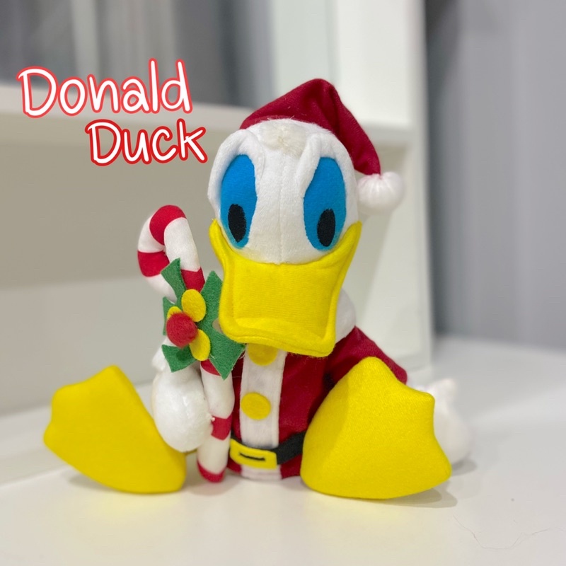 ตุ๊กตา-โดนัลดั๊ก-donald-duck-ชุดคริสต์มาส-ขนาด-7-นิ้ว-โดนัลด์ดั๊ก