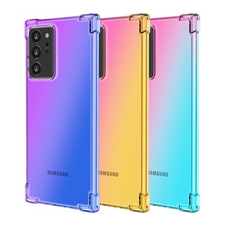 Gradient Case For Samsung note 20 Ultra Note 20 plus 20+ Airbag Corners Shockproof Cover