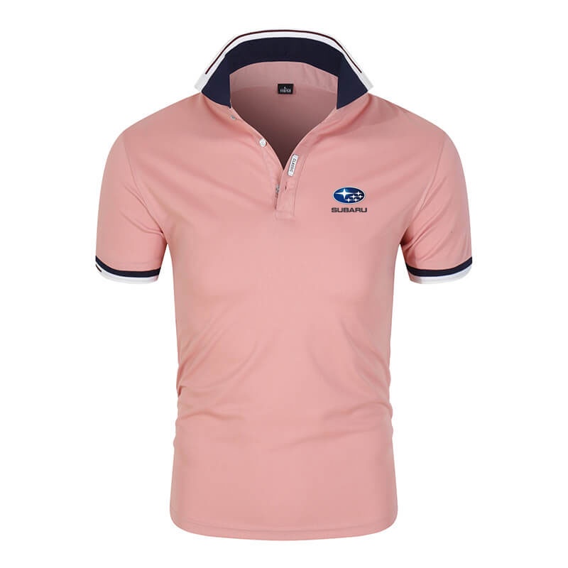 subaru-เสื้อยืดแขนสั้น-คอปกโปโล-แบบบาง-สไตล์นักธุรกิจ-สําหรับผู้ชาย-ไซซ์-m-4xl-0105-มี-4-สี