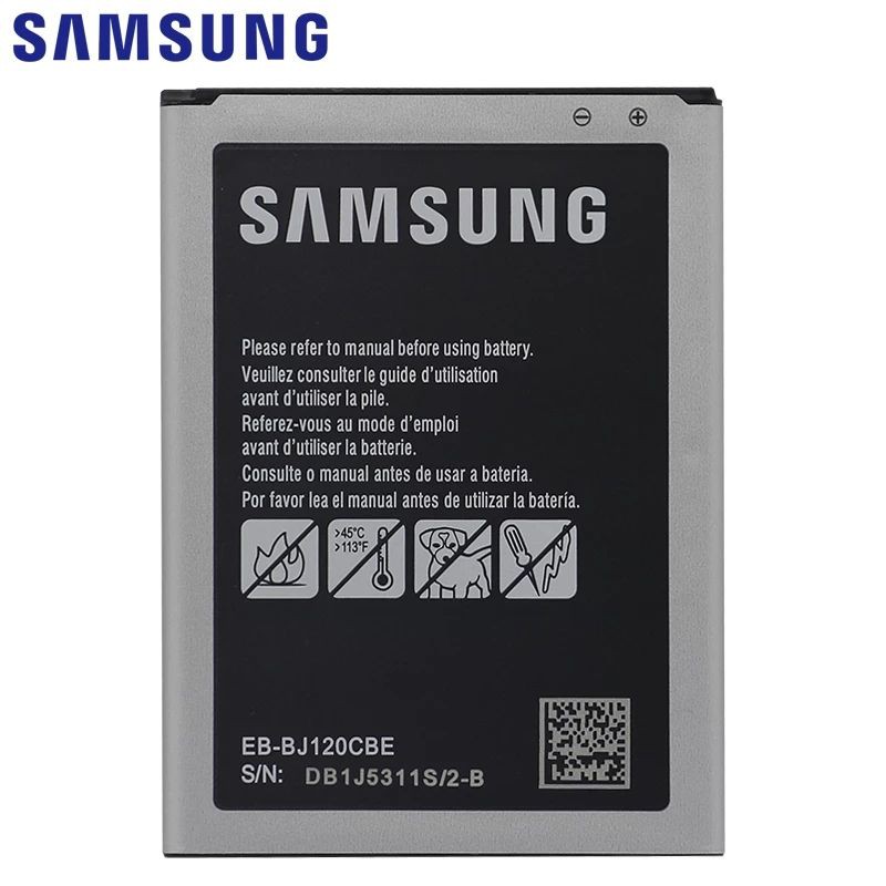 แบตเตอรี่ SAMSUNG EB-BJ120CBU EB-BJ120CBE 2050mAh สำหรับ Samsung Galaxy ...