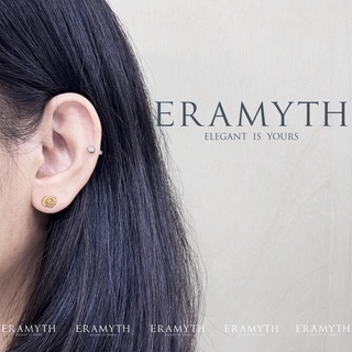 Eramyth jewelry ต่างหูปักก้าน เงินแท้ 92.5% ต่างหู แกะ น้อยน่ารักๆฟ่นทราย สินค้ามาตรฐานส่งออก