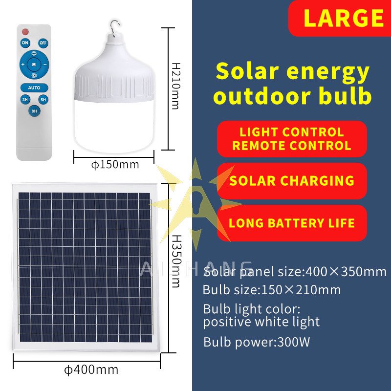 ไฟหลอด-led-300-w-500w-ไฟโซล่าเซล-โซล่าเซลล์-และไฟตุ้ม-solar-cell-ไฟป่า-เสาไฟโซล่าเซลล์