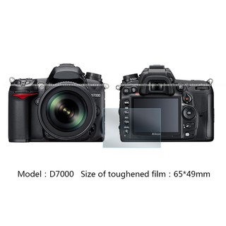 ภาพหน้าปกสินค้ากระจกนิรภัยป้องกันหน้าจอสำหรับ Nikon D7200 D7100 D7000 กล้องฟิล์มฟิล์มนิรภัยฟิล์มป้องกัน HD ที่เกี่ยวข้อง