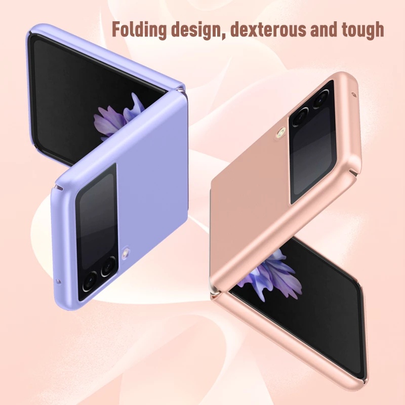 เคสโทรศัพท์แบบเข้ารูปกันกระแทกกันกระแทกสําหรับ-samsung-galaxy-z-flip3-5g-frosted-pc-samsung-galaxy-z-fold-3-2-5g-z-flip3