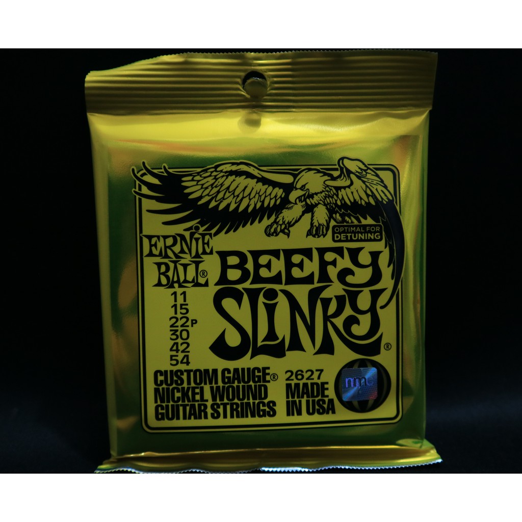 สายกีตาร์ Ernie Ball BEEFY SLINKY 0.110.54 Shopee Thailand