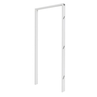 Door frame AZLE 80X200CM WHITE PLASTIC DOOR FRAME Door frame Door window วงกบประตู วงกบประตู UPVC AZLE 80x200 ซม. สีขาว