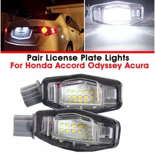 ภาพหน้าปกสินค้า2Pcs ไฟส่องป้ายทะเบียน 18 Led สำหรับ Honda Civic Honda Accord ซึ่งคุณอาจชอบราคาและรีวิวของสินค้านี้