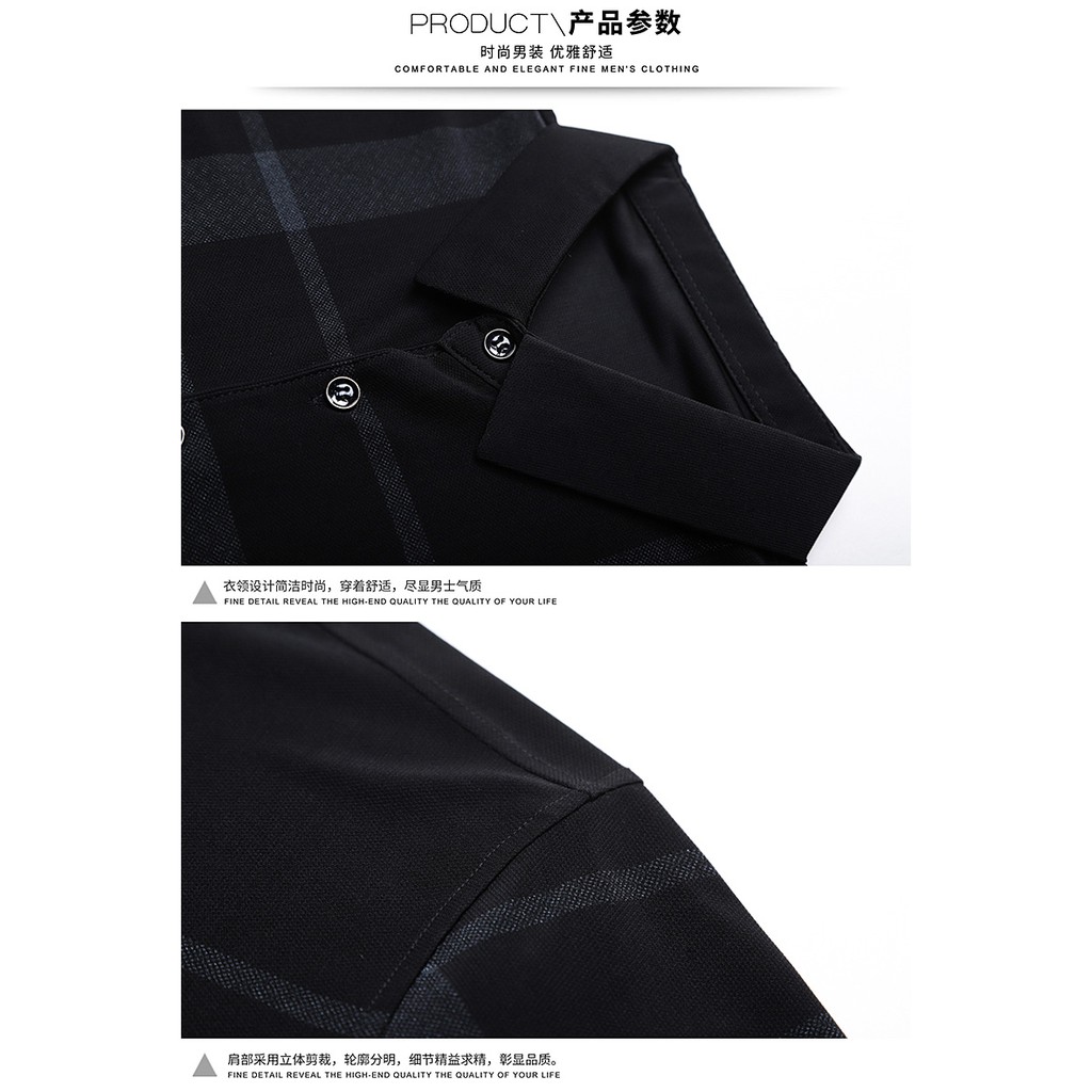 ภาพสินค้าเสื้อยืดคอกลมเสื้อยืดแขนสั้นสไตล์เกาหลีเสื้อยืดโปโล M-4XL จากร้าน slx117.th บน Shopee ภาพที่ 8