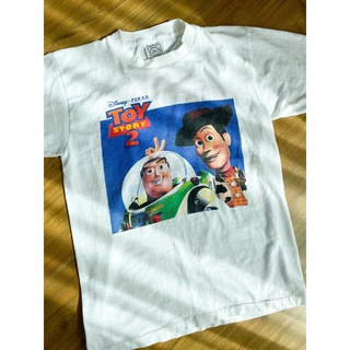 เสื้อยืดผ้าฝ้ายพิมพ์ลายขายดี TOY STORY UNISEX Cotton 100% เสื้อยืด เสื้อลายการ์ตูน