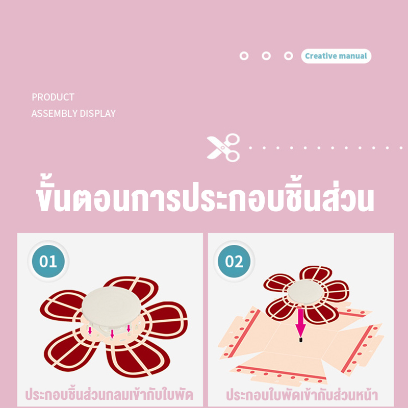 พร้อมส่ง-ของเล่น-diy-กล่องประดิษฐ์-ไดโนเสาร์-ช้าง-ยีราฟ-ช้าง-ฉลาม-กล่องกระดาษมาสคอต-3-มิติ