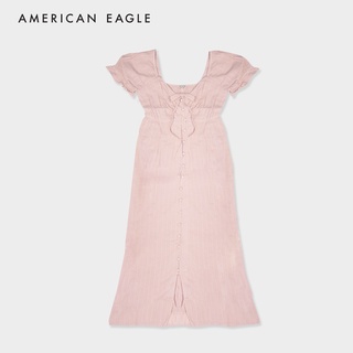 American Eagle Babydoll Midi Dress ชุดเดรส ผู้หญิง เบบี้ดอล มิดี้ (EWDR 039-5875-580)