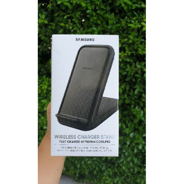 แท่นชาร์จ samsung Wireless Charger Stand Fast Charge With Fan Cooling
