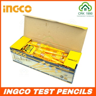 ขายส่ง (24ชิ้น/ลัง) INGCO ไขควงเช็คไฟ ไขควงลองไฟ ไขควงเช็คไฟ 7 1/2 นิ้ว รุ่น HSDT1908 (Test Lamp Screwdriver)