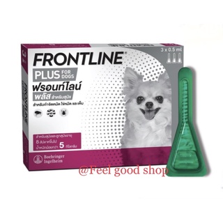 ภาพย่อรูปภาพสินค้าแรกของFrontline plus Exp. 12/2023 สำหรับลูกสุนัขและสุนัขอายุ 8 สัปดาห์ขึ้นไป และน้ำหนักน้อยกว่า 5 kg. (สีชมพู)