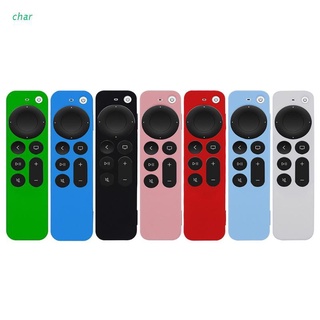 สินค้า Char เคสซิลิโคน กันลื่น สําหรับรีโมตคอนโทรล TV 4K Siri