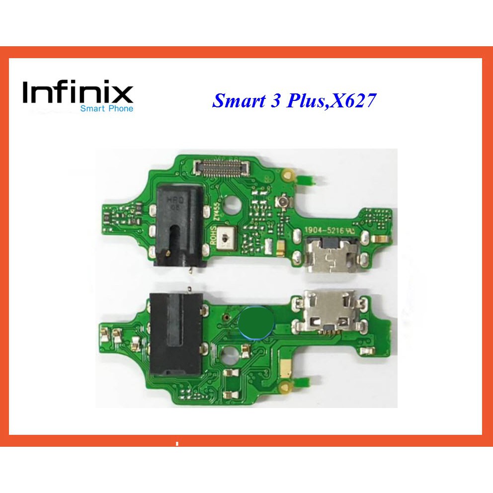 สายแพรชุดก้นชาร์จ infinix Smart 3 Plus,X627 | Shopee Thailand