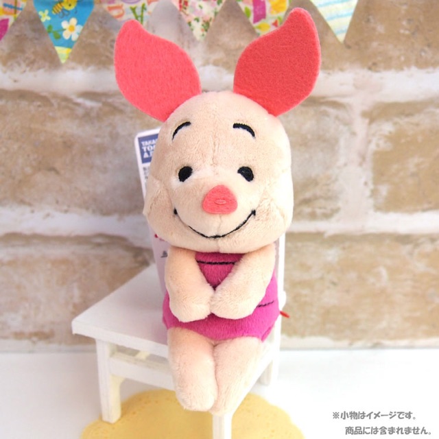 แท้-100-จากญี่ปุ่น-ตุ๊กตา-ดิสนีย์-พิกเล็ต-disney-piglet-stuffed-toy-plush-doll