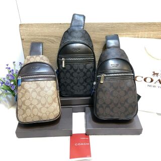 กระเป๋าคาดหน้าอกสไตล์โค้ช
Coach belt bag style