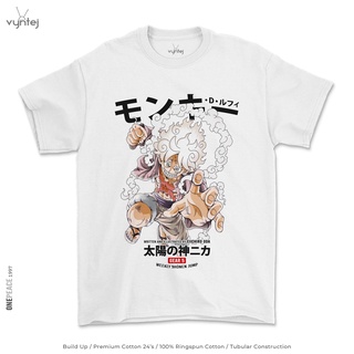 เสื้อยืดโอเวอร์ไซส์เสื้อยืด ลายการ์ตูนอนิเมะ One PIECE Monkey D Luffy | 008f - เสื้อเชิ้ตภาพยนตร์มังงะS-4XL