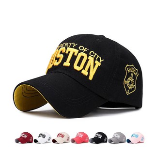 ภาพหน้าปกสินค้าสั่ง3ใบได้ราคาส่ง BOSTON CAP หมวกแก๊ป BOSTON หมวกเบาบอล หมวกแฟชั่น สวมใส่สบาย ระบายอากาศ ที่เกี่ยวข้อง