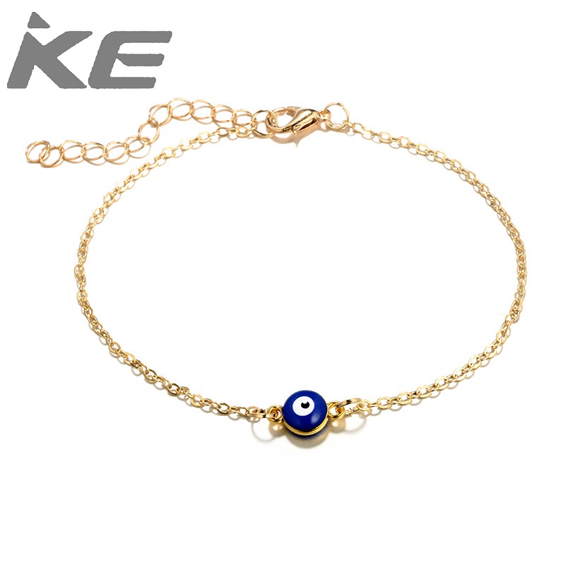 simple-jewelry-simple-geometric-blue-rope-ball-anklet-creative-single-billiard-shape-foot-acce