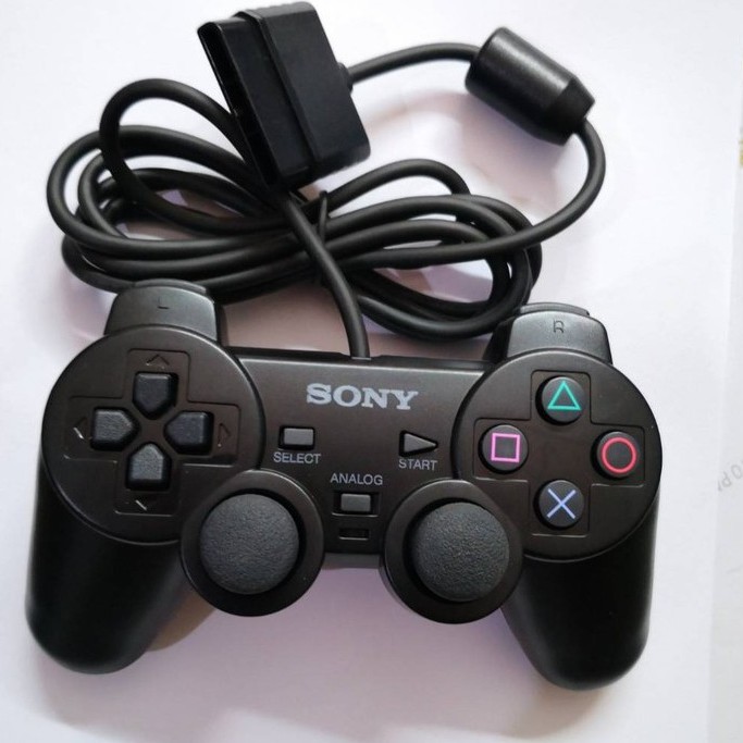 ภาพหน้าปกสินค้าจอย​ ps2 ICใช้ได้ทุกรุ่น งานดี กดนิ่ม สินค้ามือ1/joy ps2 จากร้าน hicapa299299 บน Shopee