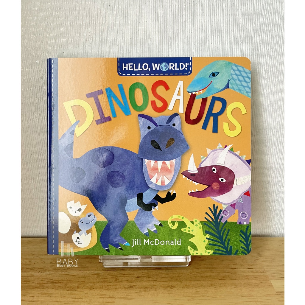 hello-world-dinosaurs-หนังสือเด็กภาษาอังกฤษ-หนังสือภาษาอังกฤษสำหรับเด็ก-หนังสือเสริมพัฒนาการ-นิทานภาษาอังกฤษ