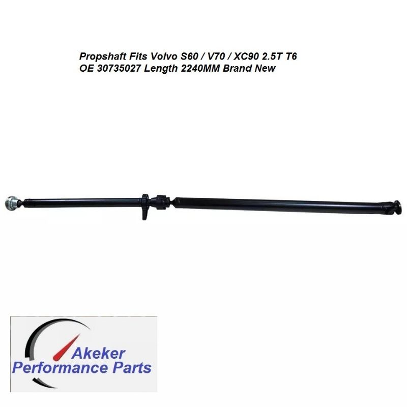 propeller-shaft-fits-volvo-s60-v70-xc90-2-5t-t6-oe-30735027-length-2240mm-brand-new-เพลากลาง