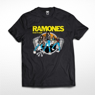 เสื้อยืด พิมพ์ลาย Ramones Road to Ruin BAND สไตล์ร็อค เมทัล สําหรับผู้ชาย และผู้หญิง