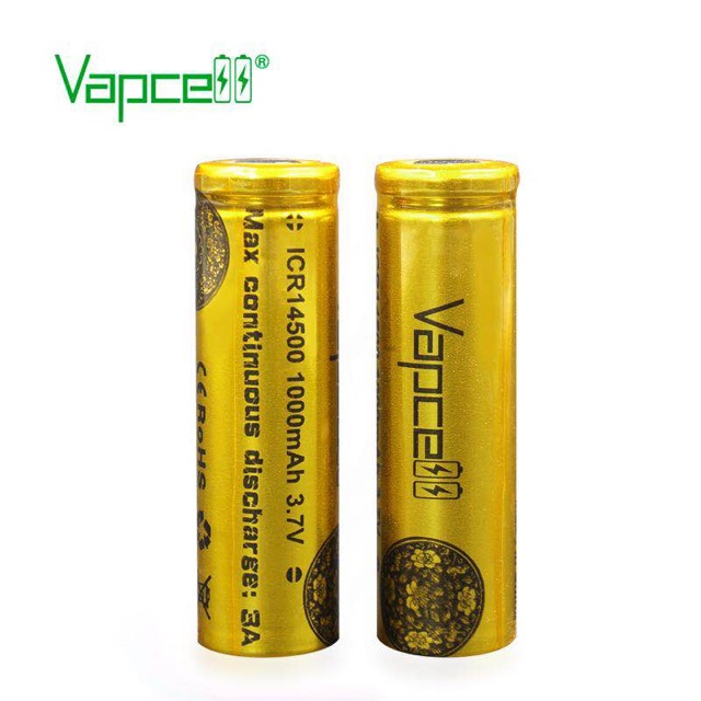 ภาพสินค้าVapcell ICR14500 1000mah 2A ถ่านชาร์จ14500 3.7V จากร้าน power18 บน Shopee ภาพที่ 5