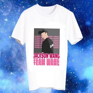 เสื้อยืดสีขาว สั่งทำ Fanmade แฟนเมด คำพูด แฟนคลับ JKSW16 แจ็คสัน หวัง Jackson Wang