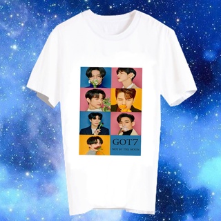 เสื้อยืด Fanmade เสื้อแฟนเมด เสื้อยืดคำพูด เสื้อแฟนคลับ JKSW41 GOT7 Jay B Mark Jackson Jinyoung Youngjae BamBam Yugyeom