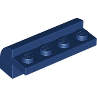 Lego part (ชิ้นส่วนเลโก้) No.6081 Slope, Curved 2 x 4 x 1 1/3 with Four Recessed Studs