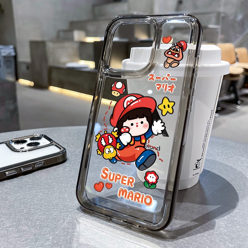 เคสโทรศัพท์ซิลิโคน-tpu-ใส-แบบนิ่ม-กันกระแทก-สําหรับ-iphone-14-13-pro-max-11-pro-6s-7-8-plus-x-xs-xr