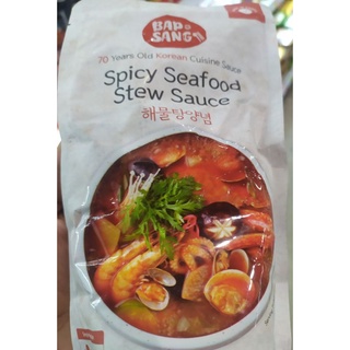 Bapsang Korean  Spicy Seafood Stew Sauce