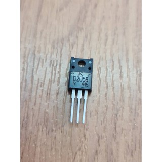 สินค้า 0000720 ทรานซิสเตอร์ Transistor D2058 KTD2058 ของแท้  สำหรับ ซ่อมเครื่องขยายเสียง