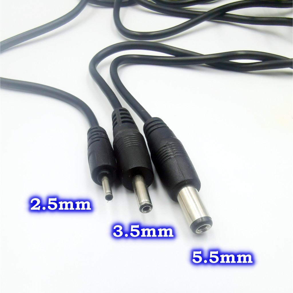 ภาพสินค้าสายชาร์จ USB to DC 2.0mm 2.5mm USB to DC 3.5mm USB to DC 5.5mm สาย USB แปลงเป็นแจ็ค DC 2.5mm DC3.5mm DC5.5mm จากร้าน pongrit.noom บน Shopee ภาพที่ 1