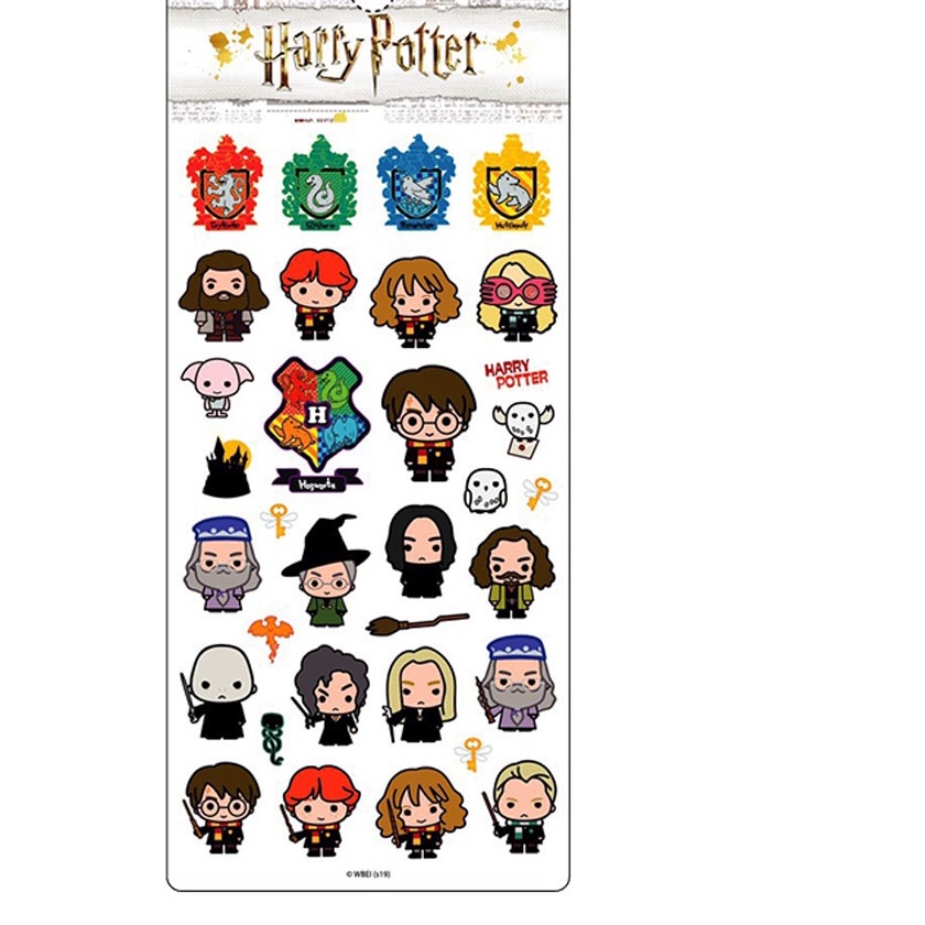 สติ๊กเกอร์-ตกแต่ง-ลาย-แฮรี่พอตเตอร์-harry-potter-decoration-sticker-ลิขสิทธิ์แท้