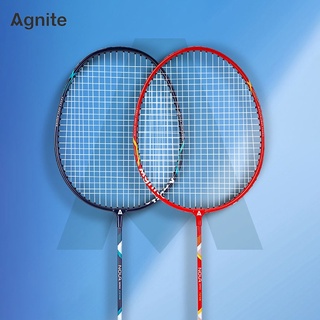 ภาพขนาดย่อของภาพหน้าปกสินค้าAgnite ไม้แบดมินตัน แพคคู่ แถมกระเป๋าใส่ไม้แบด ออกกําลังกาย Badminton racket จากร้าน agnite บน Shopee