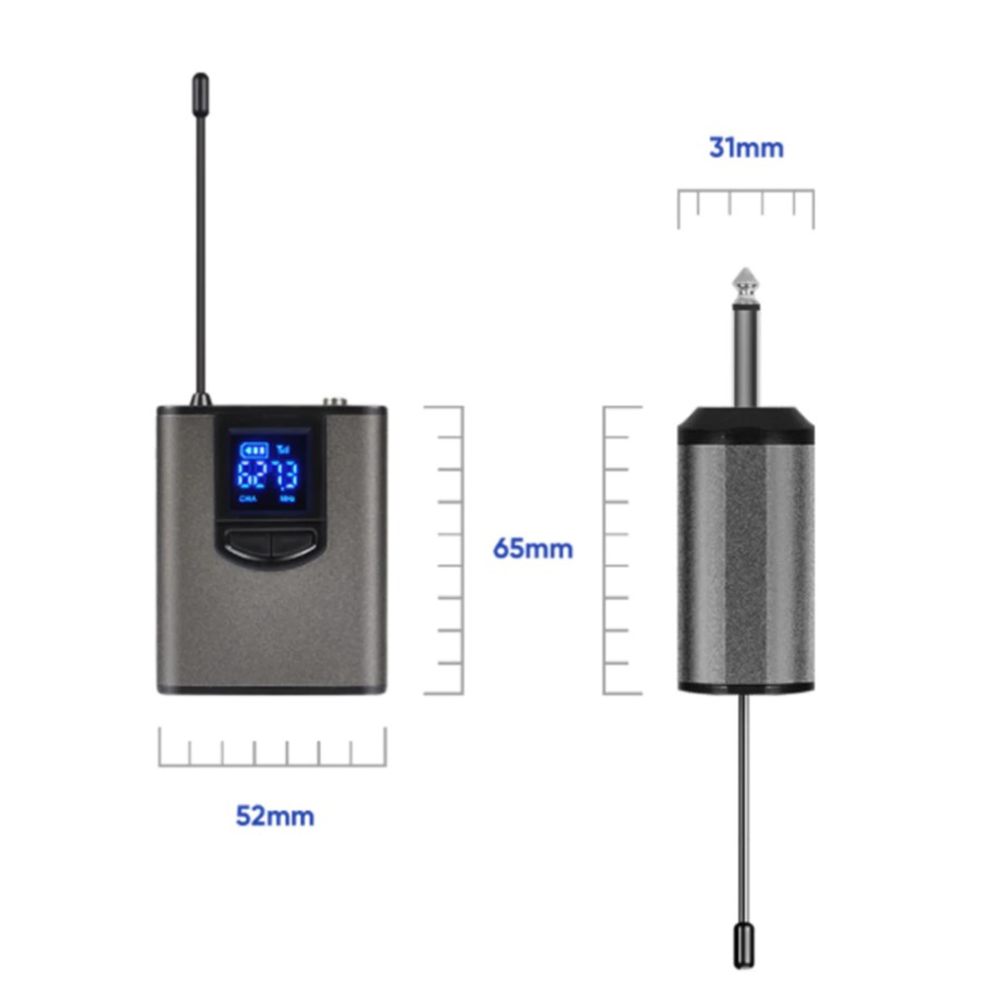 ไมโครโฟนไร้สายพร้อม-wireless-microphone