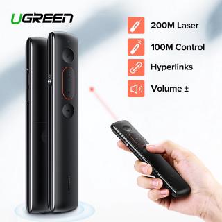 ภาพหน้าปกสินค้าUgreen รีโมทคอนโทรลไร้สาย 2.4 GHz USB สำหรับ Mac Win 10 8 7 XP Projector ที่เกี่ยวข้อง